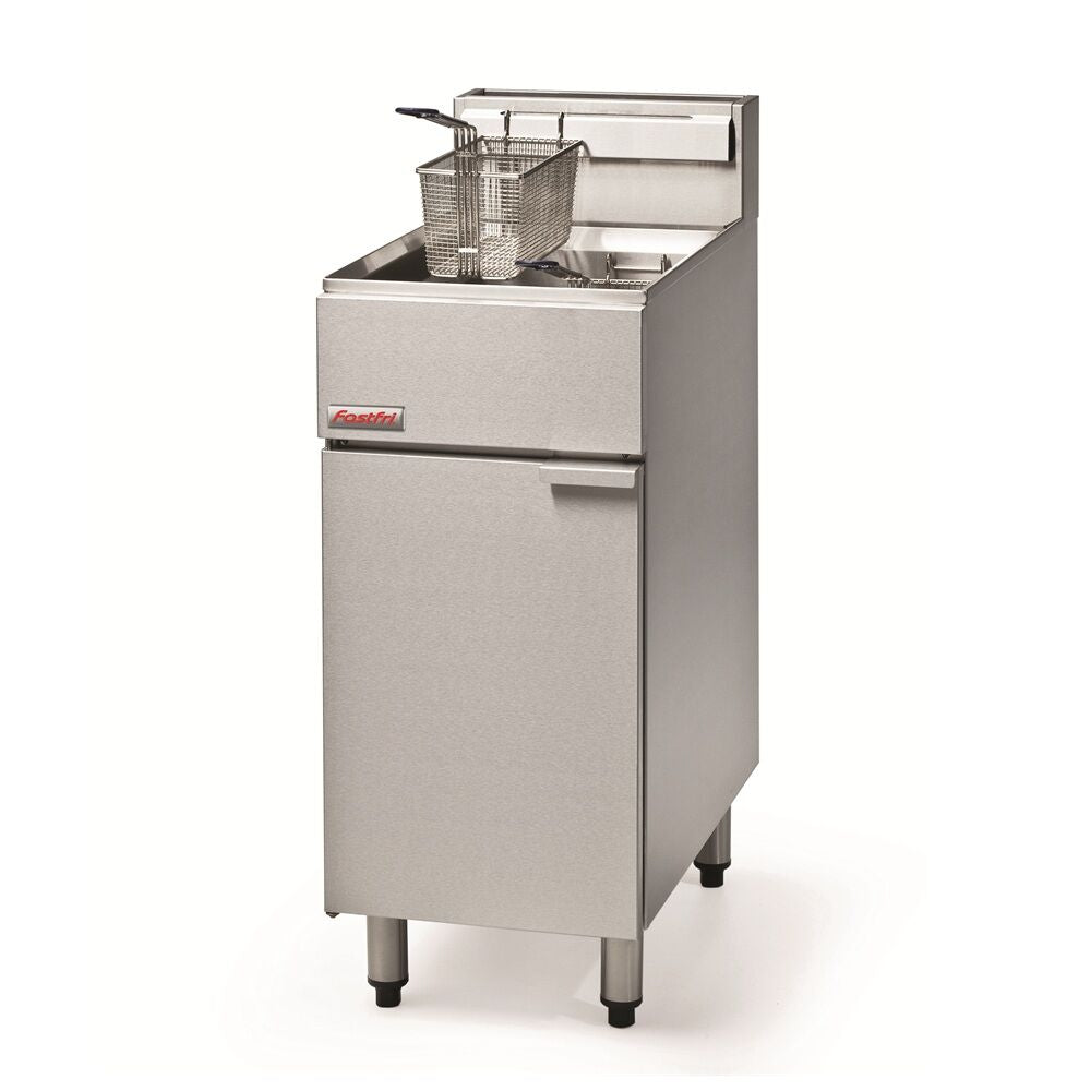 FastFri FF18 - 400mm Gas Deep Fryer - Single Pan