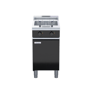 Waldorf Bold FNLB8224E - 450mm Twin Pan Electric Fryer Low Back Version