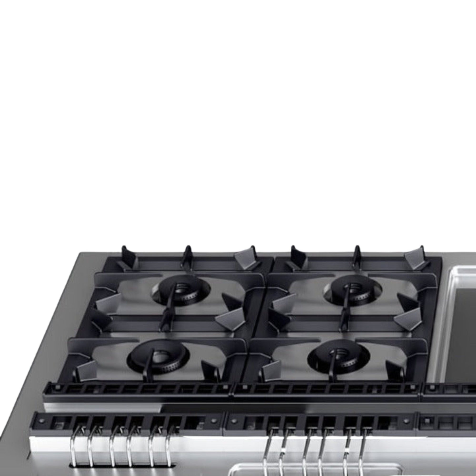 Fagor 700 Series Natural Gas 6 Burner Ss Boiling Top CG7-60H