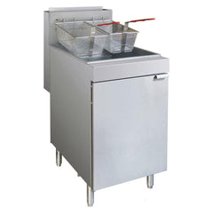 CKS 18L Single Tank Three Tube Burnner Deep Fryer Natural Gas CKS300E