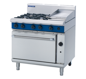 Blue Seal Evolution Series G506C - 900mm Gas Range Static Oven