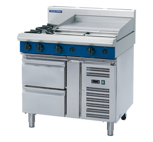 Blue Seal Evolution Series G516B-RB - 900mm Gas Cooktop – Refrigerated Base