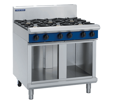 Blue Seal Evolution Series G516C-CB - 900mm Gas Cooktop - Cabinet Base