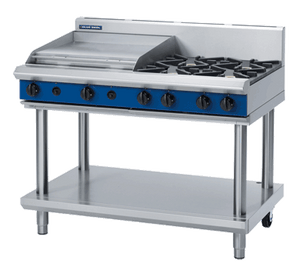 Blue Seal Evolution Series G518B-LS - 1200mm Gas Cooktop – Leg Stand