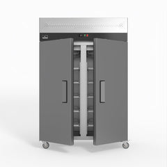 AG Equipment 1000 Litre Upright Double Stainless Steel Door Freezer AG-GNX1000BT