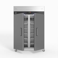 AG Equipment 1000 Litre Upright Double Stainless Steel Door Freezer AG-GNX1000BT