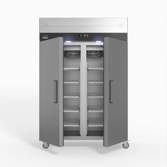 AG Equipment 1000 Litre Upright Double Stainless Steel Door Freezer AG-GNX1000BT