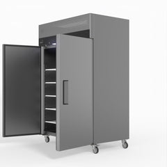 AG Equipment 1000 Litre Upright Double Stainless Steel Door Freezer AG-GNX1000BT