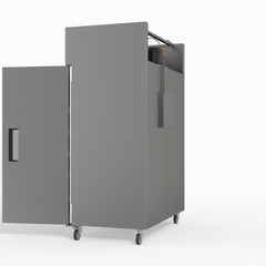 AG Equipment 1000 Litre Upright Double Stainless Steel Door Freezer AG-GNX1000BT
