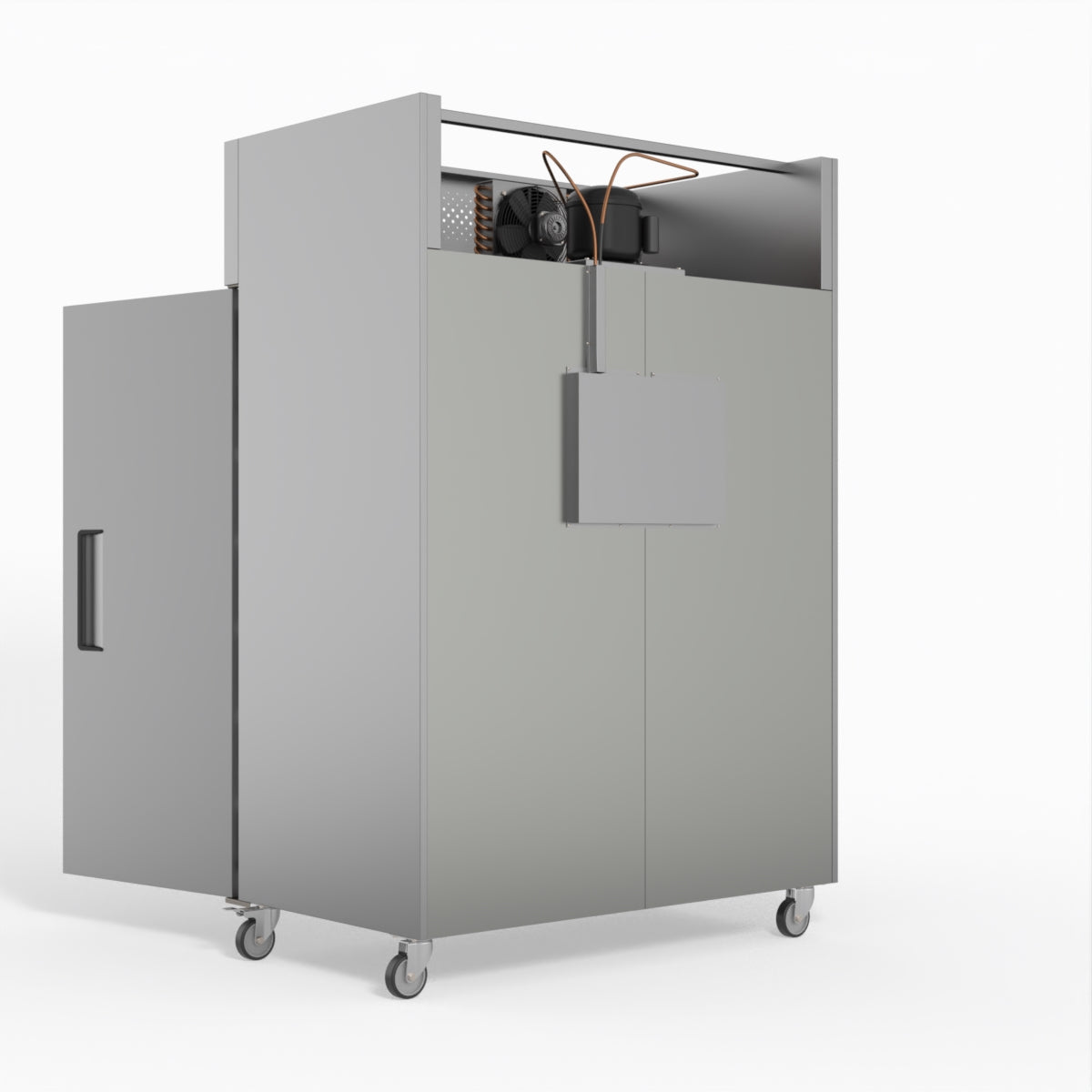 AG Equipment 1000 Litre Upright Double Stainless Steel Door Freezer AG-GNX1000BT
