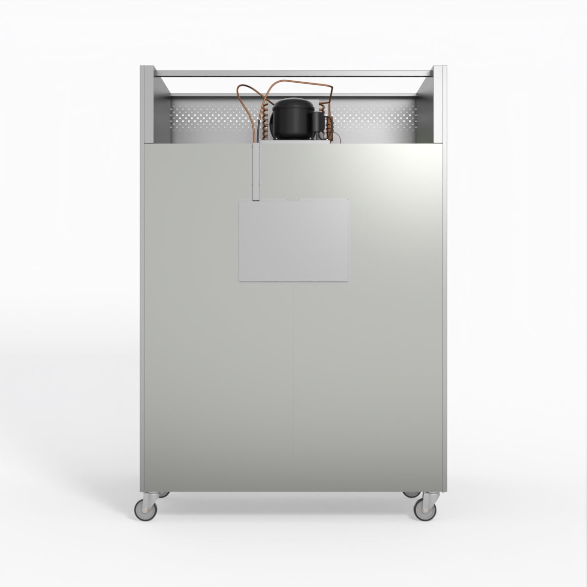 AG Equipment 1000 Litre Upright Double Stainless Steel Door Freezer AG-GNX1000BT