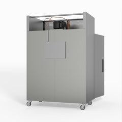 AG Equipment 1000 Litre Upright Double Stainless Steel Door Freezer AG-GNX1000BT