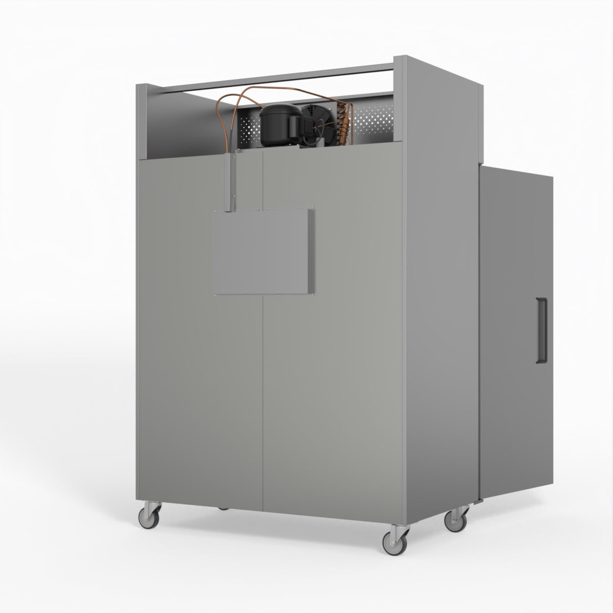 AG Equipment 1000 Litre Upright Double Stainless Steel Door Freezer AG-GNX1000BT