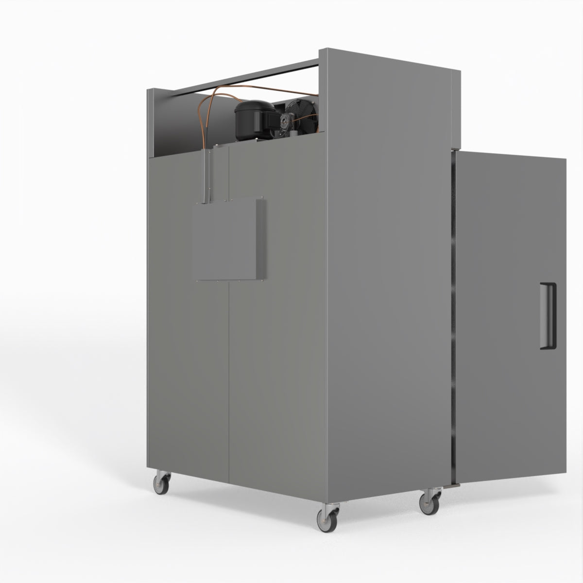 AG Equipment 1000 Litre Upright Double Stainless Steel Door Freezer AG-GNX1000BT