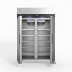 AG Equipment 1000 Litre Upright Double Stainless Steel Door Freezer AG-GNX1000BT