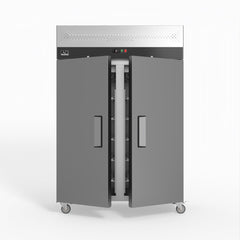 AG Equipment 1000 Litre Upright Double Stainless Steel Door Freezer AG-GNX1000BT
