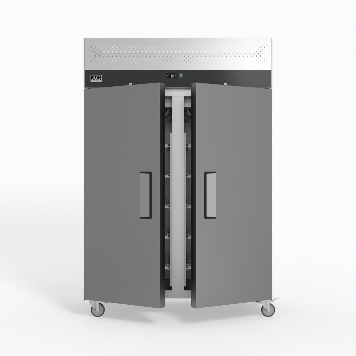 AG Equipment 1000 Litre Upright Double Stainless Steel Door Fridge AG-GNX1000TN