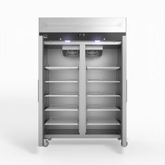 AG Equipment 1000 Litre Upright Double Stainless Steel Door Fridge AG-GNX1000TN