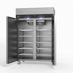 AG Equipment 1000 Litre Upright Double Stainless Steel Door Fridge AG-GNX1000TN