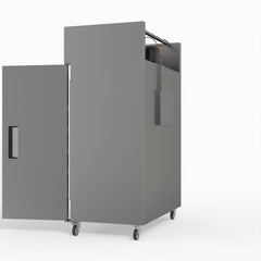 AG Equipment 1000 Litre Upright Double Stainless Steel Door Fridge AG-GNX1000TN