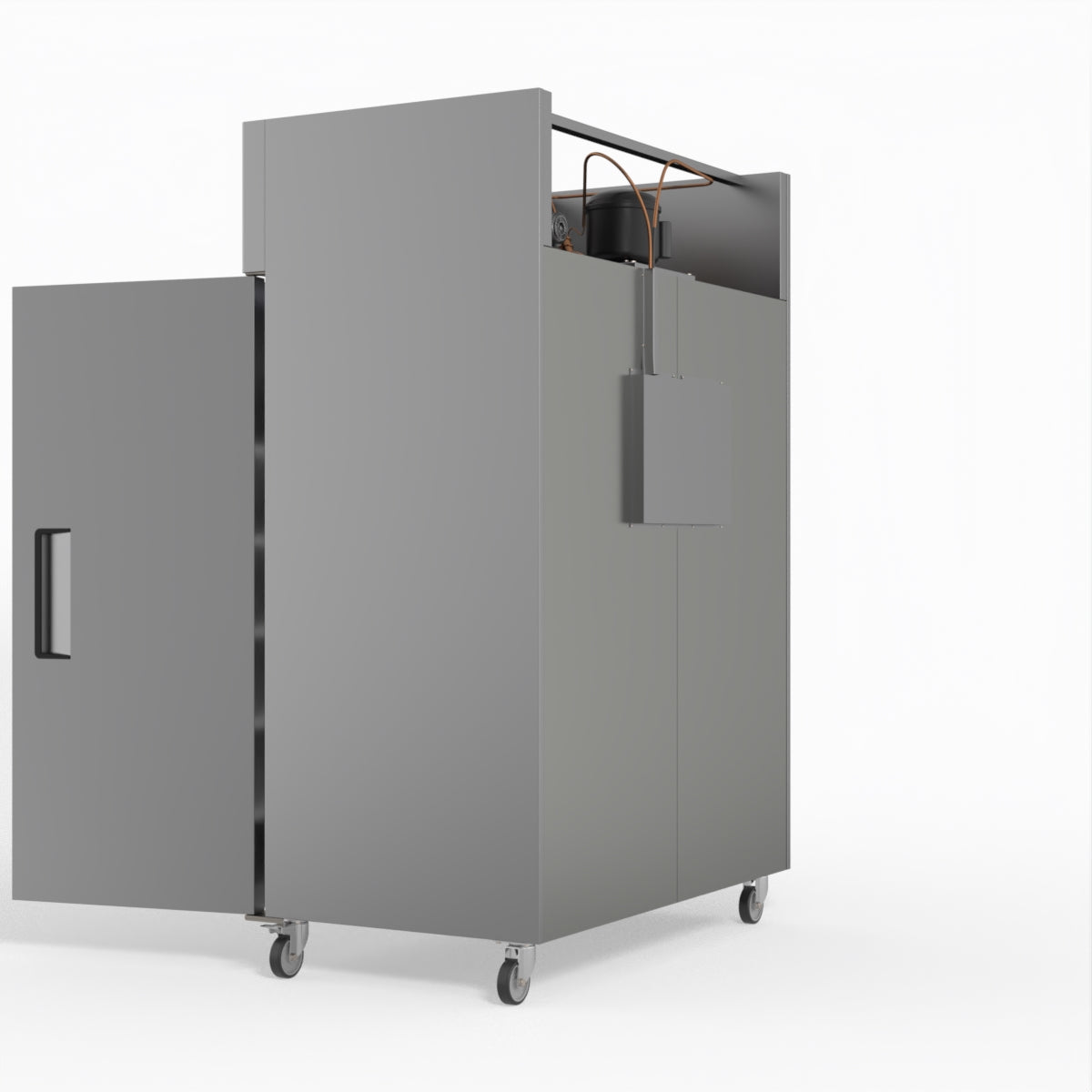 AG Equipment 1000 Litre Upright Double Stainless Steel Door Fridge AG-GNX1000TN