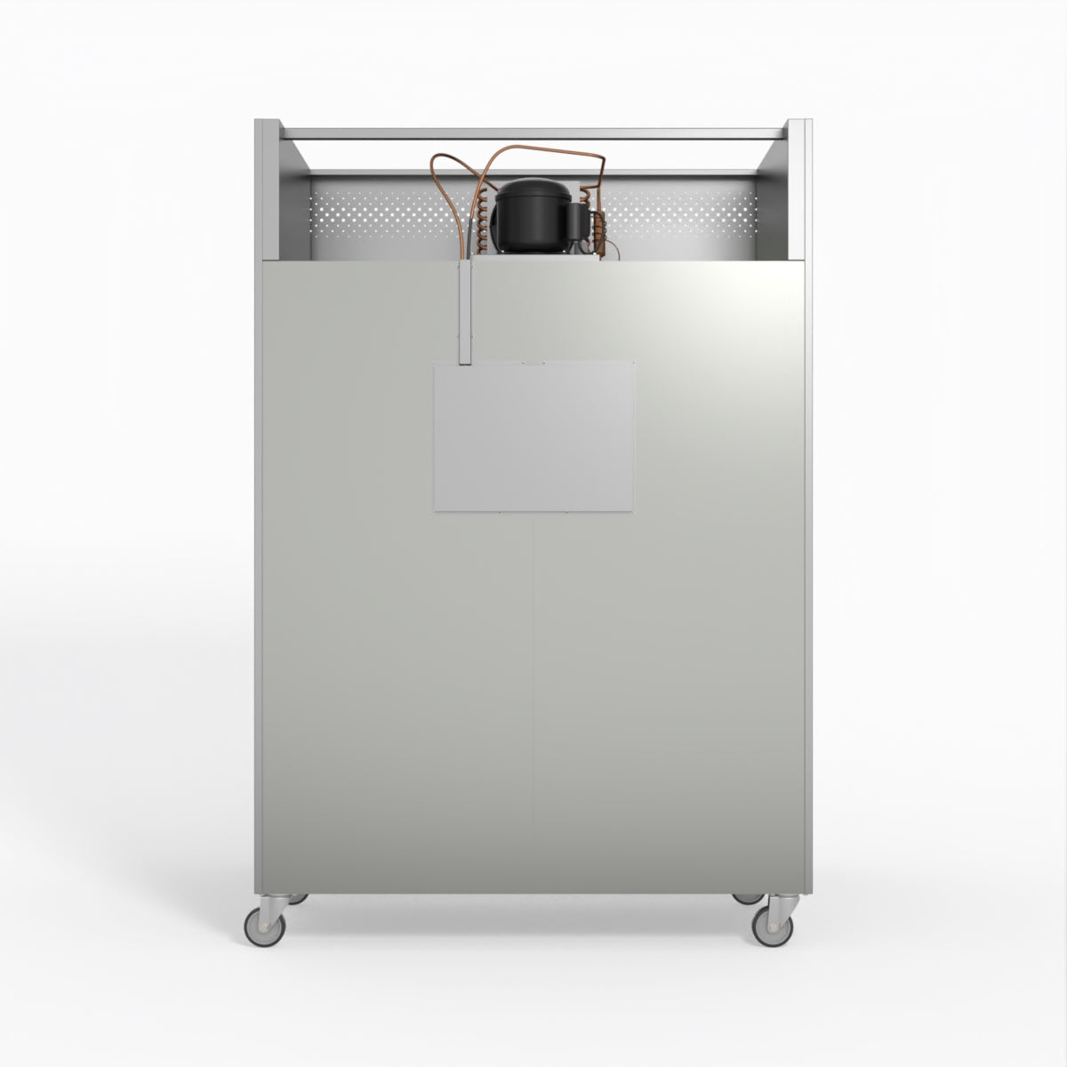 AG Equipment 1000 Litre Upright Double Stainless Steel Door Fridge AG-GNX1000TN