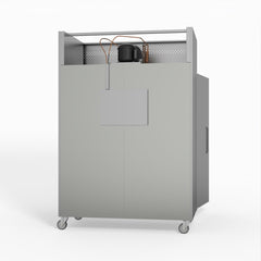 AG Equipment 1000 Litre Upright Double Stainless Steel Door Fridge AG-GNX1000TN