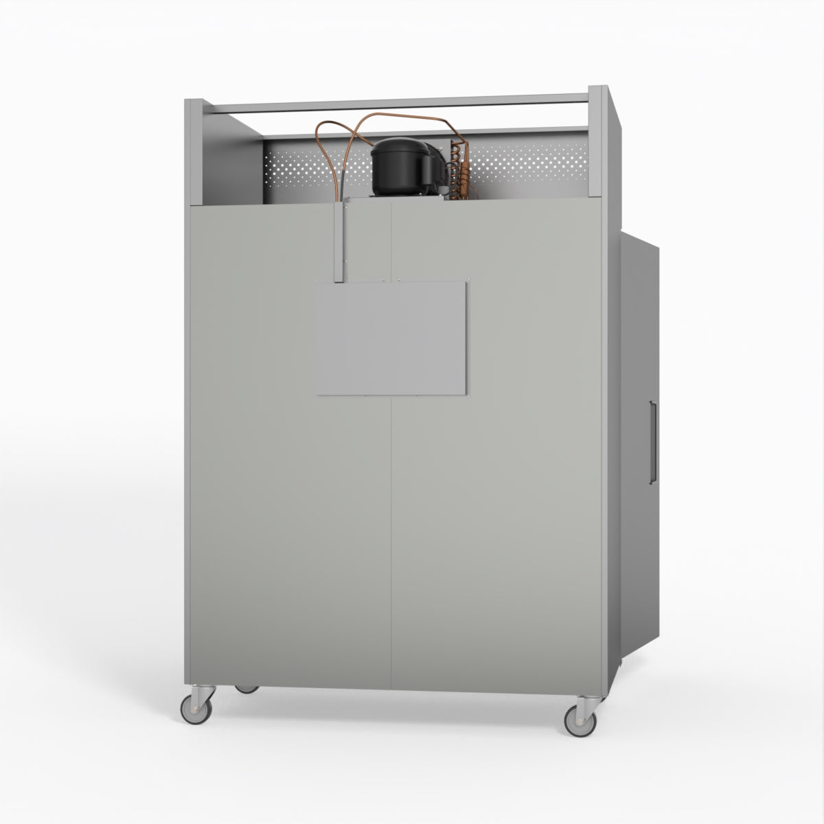 AG Equipment 1000 Litre Upright Double Stainless Steel Door Fridge AG-GNX1000TN