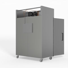 AG Equipment 1000 Litre Upright Double Stainless Steel Door Fridge AG-GNX1000TN