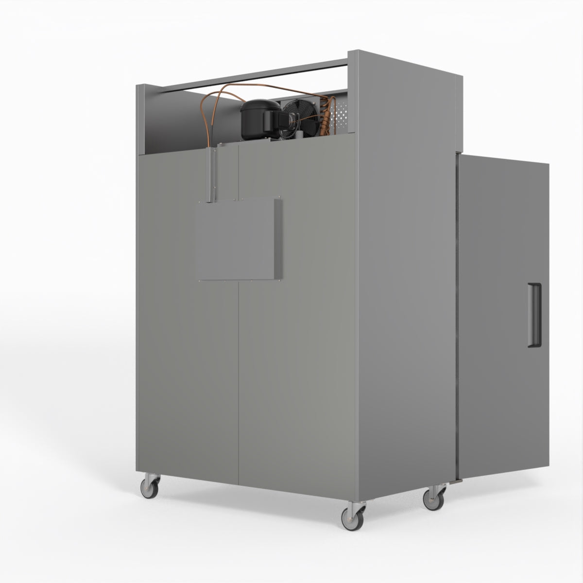 AG Equipment 1000 Litre Upright Double Stainless Steel Door Fridge AG-GNX1000TN