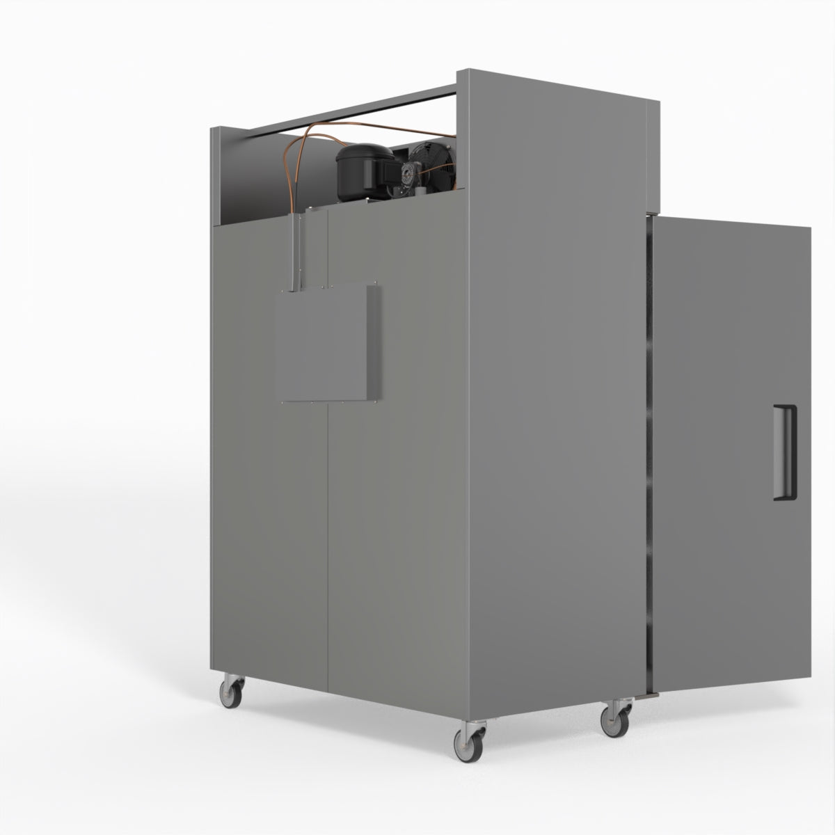 AG Equipment 1000 Litre Upright Double Stainless Steel Door Fridge AG-GNX1000TN
