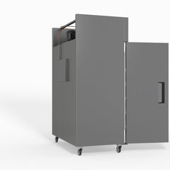 AG Equipment 1000 Litre Upright Double Stainless Steel Door Fridge AG-GNX1000TN