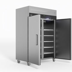 AG Equipment 1000 Litre Upright Double Stainless Steel Door Fridge AG-GNX1000TN