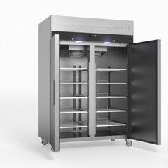 AG Equipment 1000 Litre Upright Double Stainless Steel Door Fridge AG-GNX1000TN
