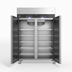 AG Equipment 1000 Litre Upright Double Stainless Steel Door Fridge AG-GNX1000TN