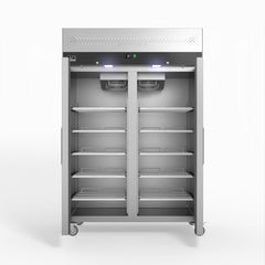 AG Equipment 1000 Litre Upright Double Stainless Steel Door Fridge AG-GNX1000TN