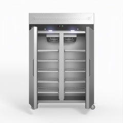 AG Equipment 1000 Litre Upright Double Stainless Steel Door Fridge AG-GNX1000TN