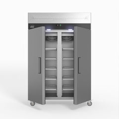 AG Equipment 1000 Litre Upright Double Stainless Steel Door Fridge AG-GNX1000TN