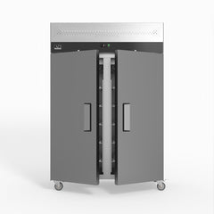 AG Equipment 1000 Litre Upright Double Stainless Steel Door Fridge AG-GNX1000TN