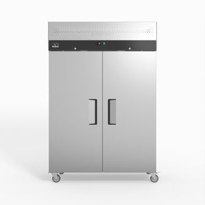 AG Equipment 1000 Litre Upright Double Stainless Steel Door Fridge AG-GNX1000TN