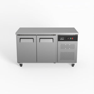 AG 3 Door Worktop Freezer Stainless Door