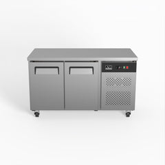 AG Two Door Commercial Worktop / Under Bench Freezer 700mm Depth