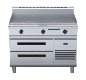 Waldorf 800 Series GP8120E-RB - 120mm Electric Griddle - Refrigerated Base