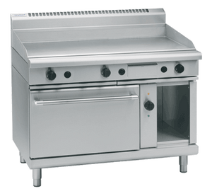 Waldorf 800 Series GP8121GEC - 1200mm Gas Griddle Electric Convection Oven Range