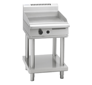 Waldorf 800 Series GPL8600G-LS - 600mm Gas Griddle Low Back Version – Leg Stand