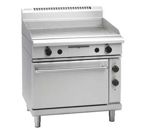 Waldorf 800 Series GP8910GE - 900mm Gas Griddle Electric Static Oven Range