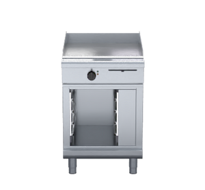 Waldorf 800 Series GPL8600E-CB - 600mm Electric Griddle Low Back Version - Cabinet Base