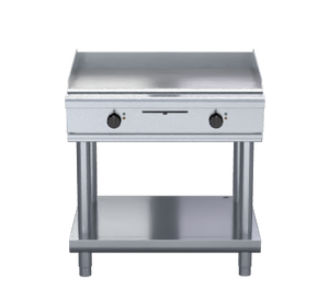 Waldorf 800 Series GPL8900E-LS - 900mm Electric Griddle Low Back Version - Leg Stand