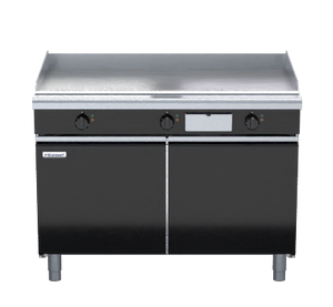 Waldorf Bold GPLB8120E-CD - 1200mm Electric Griddle Low Back Version - Cabinet Base