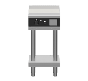 Waldorf Bold GPLB8450G-LS - 450mm Gas Griddle Low Back Version - Leg Stand